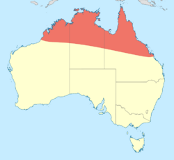 Austrolestes insularis distribution map.svg