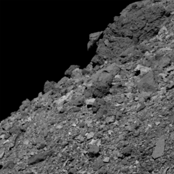 Bennu’s boulder-covered surface 20190411 bennu bird rock 0.png
