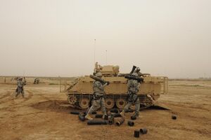 M113 FOB Taji, Iraq April 25, 2009.JPG