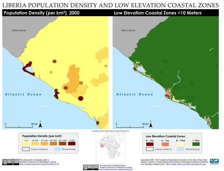 File:Monrovia, Liberia Population Density and Low Elevation Coastal Zones (5457306759).jpg