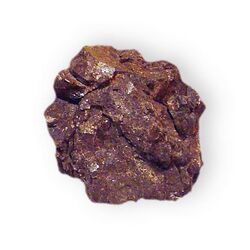 Normal Aurorite in calcite with pyrolusite Hydrous silver calcium manganese oxide Aurora Mine, Hamilton, Treasure Hill District, Nevada 2354.jpg