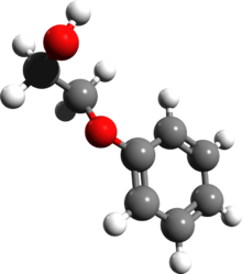 Phenoxyethanol 3d structure.png