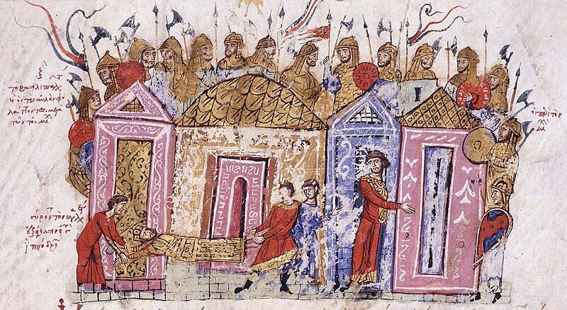 File:The body of Leo V is dragged to the Hippodrome through the Skyla Gate.jpg