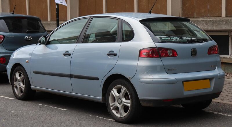 File:2004 SEAT Ibiza SX 1.2 Rear.jpg