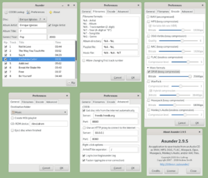 Asunder 2.9.5 (2019-10) running on GNOME Shell 3.36.png
