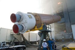 Atlas V AV-021 first stage erection.jpg