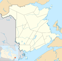 Mount Pleasant Caldera is located in New Brunswick