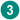 Eo circle teal white number-3.svg