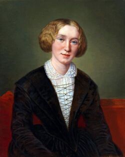 George Eliot, por François D'Albert Durade.jpg