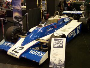 1979 Penske PC-7, driven by Bobby Unser, on display
