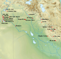 Neolithique aceramique Mesopotamie Zagros.svg