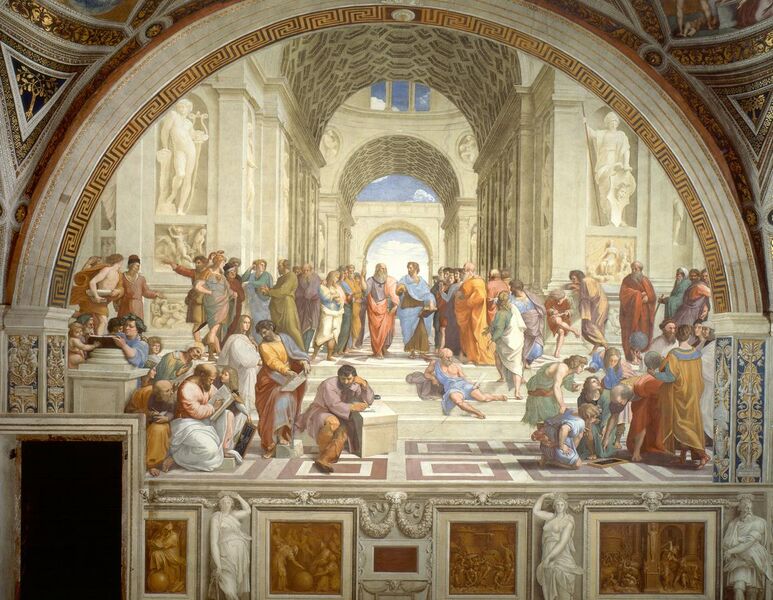 File:"The School of Athens" by Raffaello Sanzio da Urbino.jpg