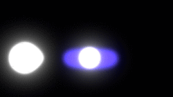 Beta Lyrae-type variable binary star animation 1.gif