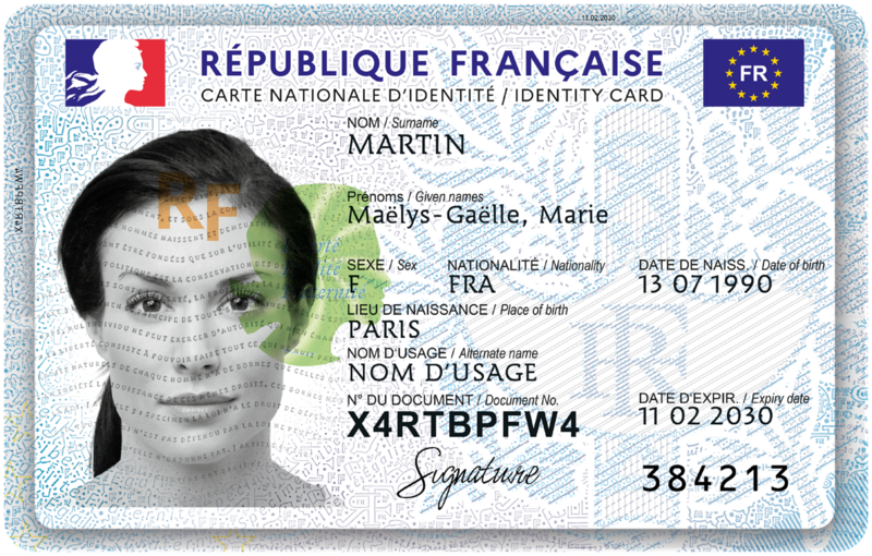 File:Carte identité électronique française (2021, recto).png