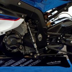 Quickshifter on BMW S1000RR motorcycle.jpg