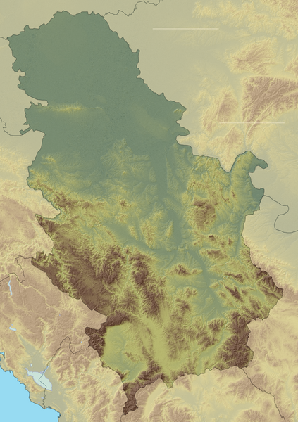 File:Relief map of Serbia.png