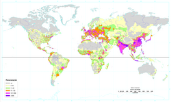 World population density 1994 - with equator.png