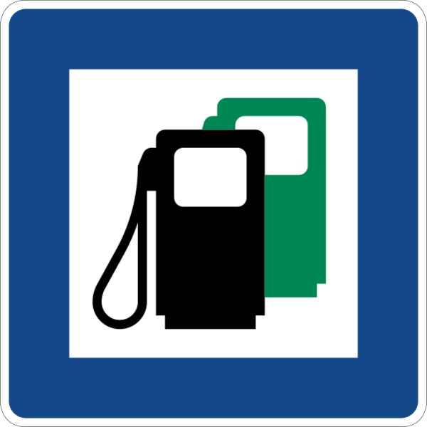 File:Zeichen 361-51 - Tankstelle auch mit bleifreiem Benzin (600x600), StVO 1992.svg