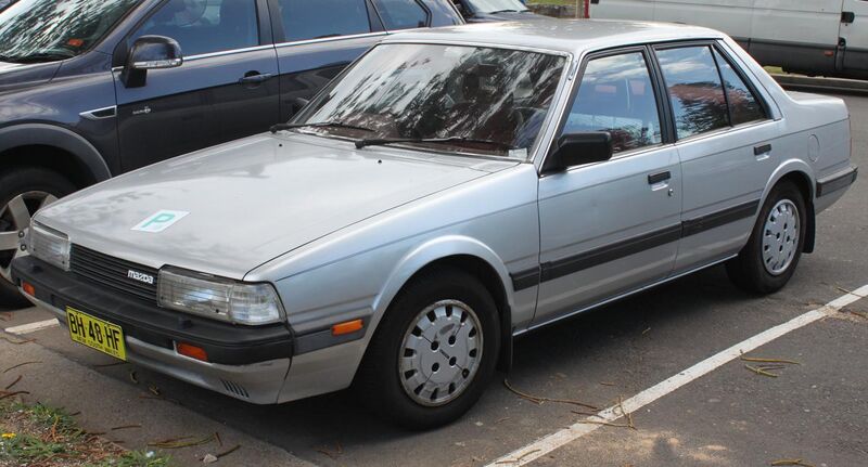 File:1985 Mazda 626 (GC Series 2) Super Deluxe sedan (25041581313).jpg
