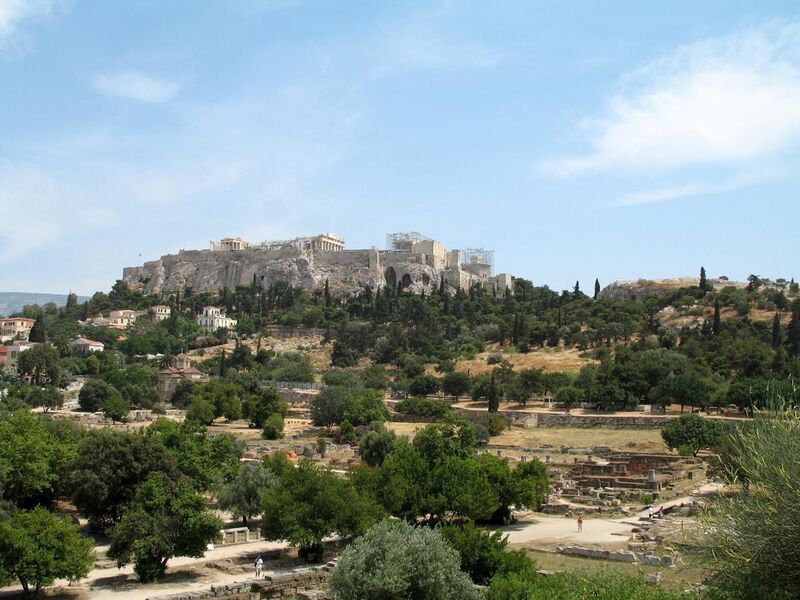 File:Agora and Acropolis (Αγόρα και Ακρόπολη).jpg