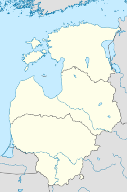 Vilnius is located in Baltic states