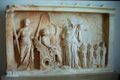Relief, Triptolemus on dragon chariot, AM Eleusis, Elem65.jpg