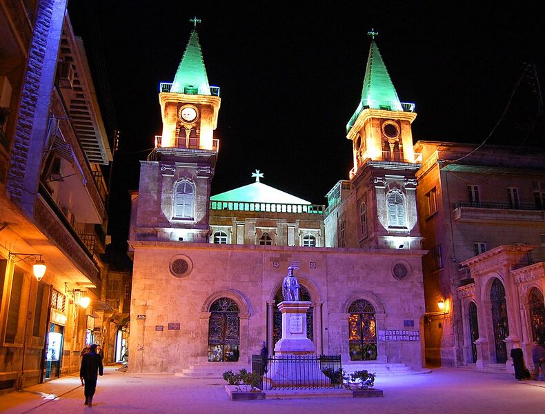 File:Saint Elijah Maronite Cathedral, Aleppo (4).jpg
