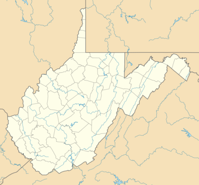 USA West Virginia location map.svg