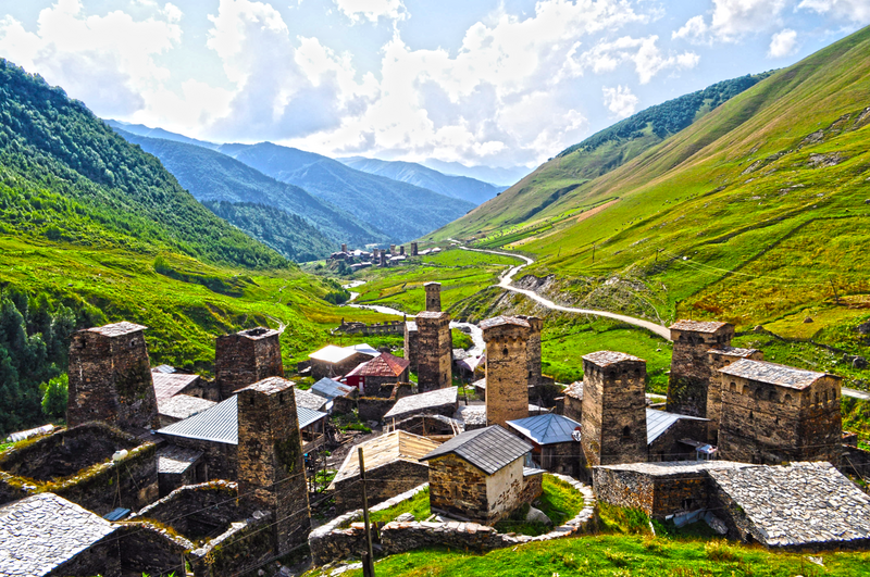 File:Ushguli towers in Svaneti, Georgia.png