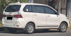 2019 Daihatsu Xenia 1.3 X (rear).jpg