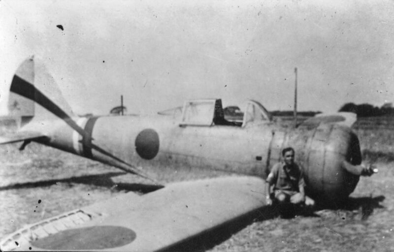 File:Fujio Sakaguchi's Nakajima Ki-27 shot down near Rangoon, 24 January 1942.jpg