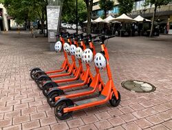 Neuron scooters in Civic during December 2020.jpg