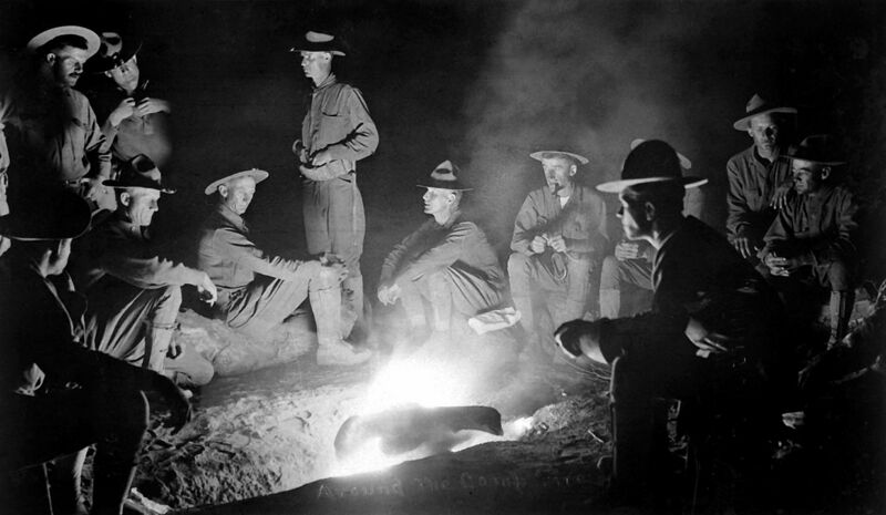 File:Pancho Villa Expedition - Around the Campfire HD-SN-99-02005.JPEG