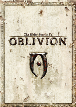 Against a plain face of aged and scratched marble, the title of the game is embossed in a metallic font. At the center of the frame, in the same style as the title, is an uneven runic trilith with a dot in its middle.
