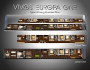 Typical Living Quarters in Vivos Europa One