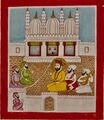19th century Janam Sakhi, Guru Nanak converses with Muslim clerics, Kapany collection.jpg