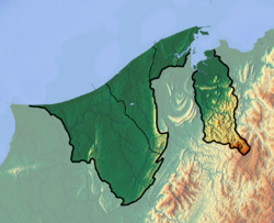 Location map/data/Brunei is located in Brunei