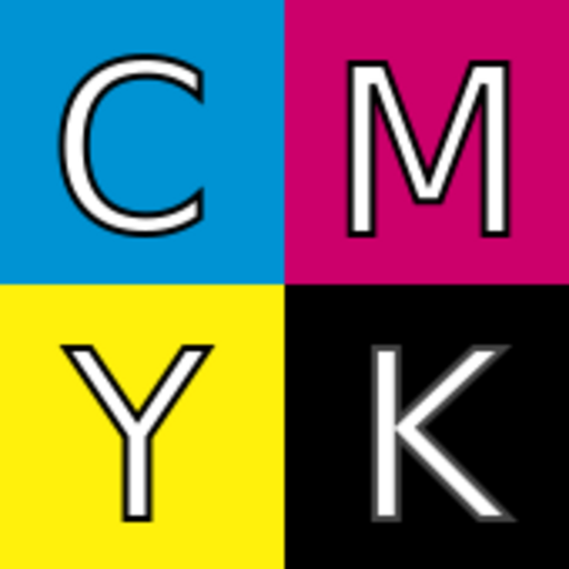 File:CMYK color swatches.svg
