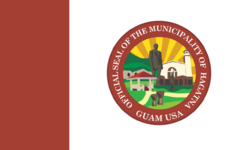 Flag of Hagåtña, Guam.svg