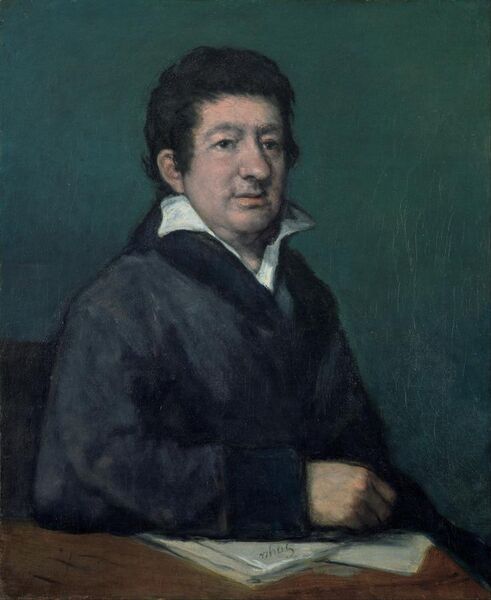 File:Francisco de Goya - Portrait of the Poet Moratín - Google Art Project.jpg