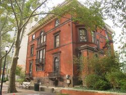 George W. Childs Drexel Mansion (now Alpha Tau Omega Fraternity) - University of Pennsylvania - IMG 6638.jpg