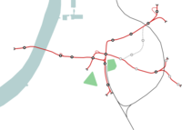 Zegel is located in the Antwerp premetro network