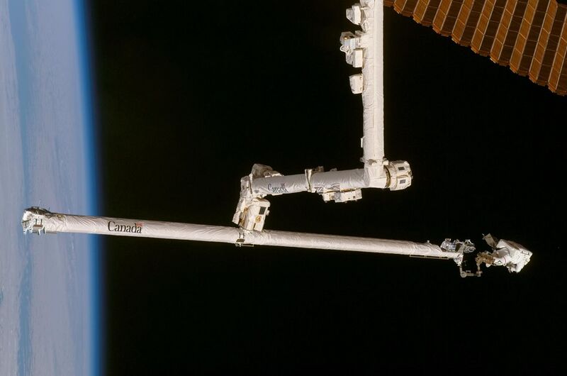 File:STS-120 OBSS repair.jpg