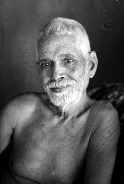 File:Sri Ramana Maharshi - Portrait - G. G Welling - 1948.jpg