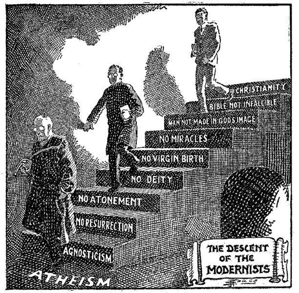 File:Descent of the Modernists, E. J. Pace, Christian Cartoons, 1922.png