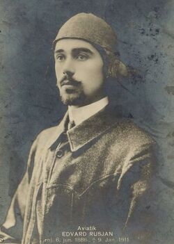 Edvard Rusjan in 1911
