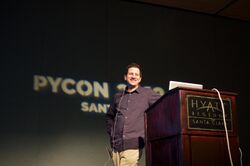 Mike Bayer talking about SQLAlchemy at PyCon 2012 a.jpg