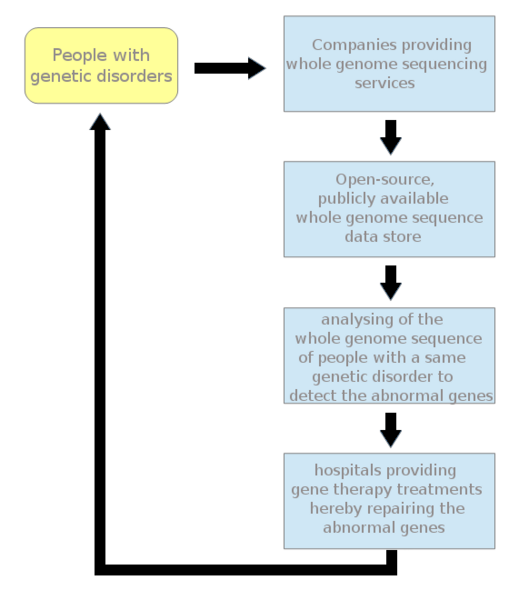 File:Personal genomics gene therapy flowchart.png