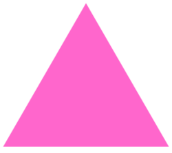 Pink triangle up.svg
