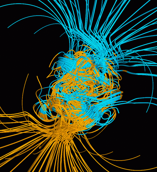 File:Geodynamo Before Reversal.gif